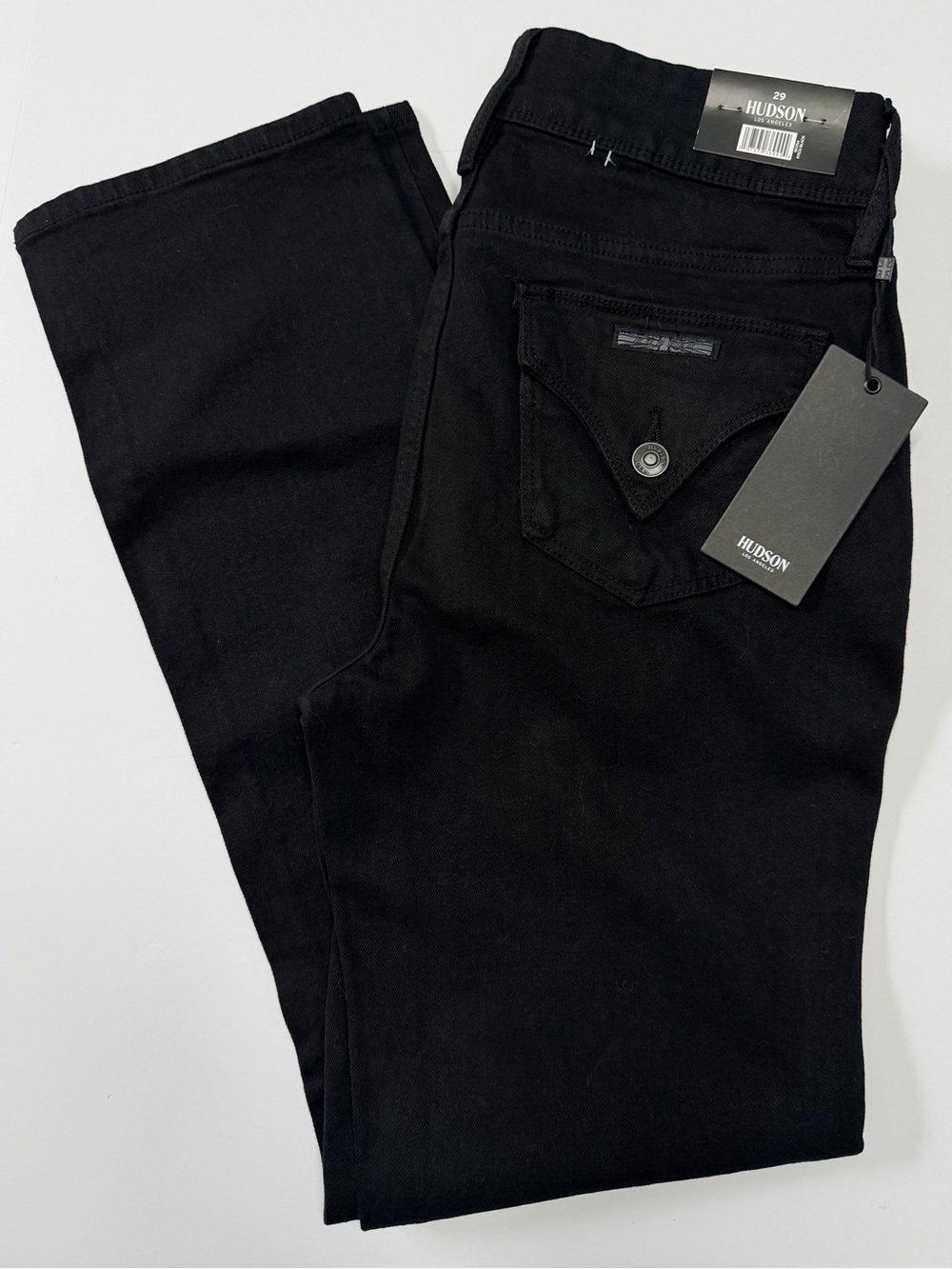 NWT Hudson Barbara High Rise Bootcut Black Jeans Size 29 / 8